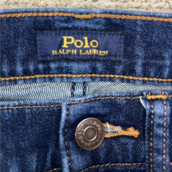Polo Ralph Lauren Jenn flare jeans dark wash high rise size 28 regular length - Picture 9 of 14